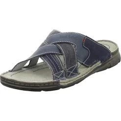 Josef Seibel John 02 Komfort-Pantoletten - Dunkelblau