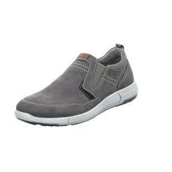 Josef Seibel Enrico 04 | Slipper Für Herren | Grau Enrico 4, Grau Komfort-Slipper - Grau-kombi