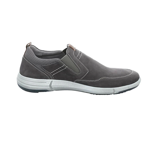 Josef Seibel Enrico 04 | Slipper Für Herren | Grau Enrico 4, Grau Komfort-Slipper - Grau-kombi – Bild 3