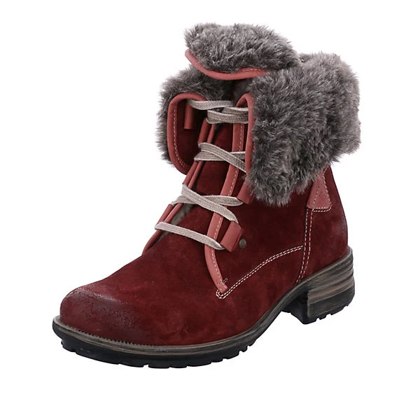 Josef Seibel Damen Stiefelette Sandra 04 | Rot Sandra 04, Carmin Klassische Stiefeletten - Rot