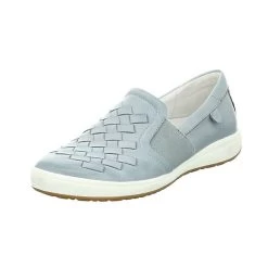 Josef Seibel Damen Slipper Caren 26 | Blau Caren 26, Blau Komfort-Slipper - Hellblau