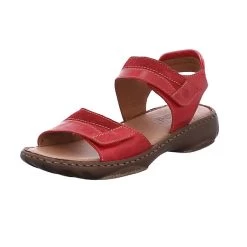 Josef Seibel Damen-Sandale Debra 19 Klassische Sandalen - Rot-kombi