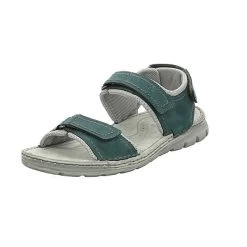 Josef Seibel Herren-Sandale John 6, Blau Klassische Sandalen - Aqua