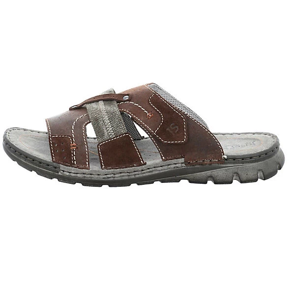 Josef Seibel Herren-Sandale John 3, Braun Klassische Sandalen - Braun-kombi – Bild 2