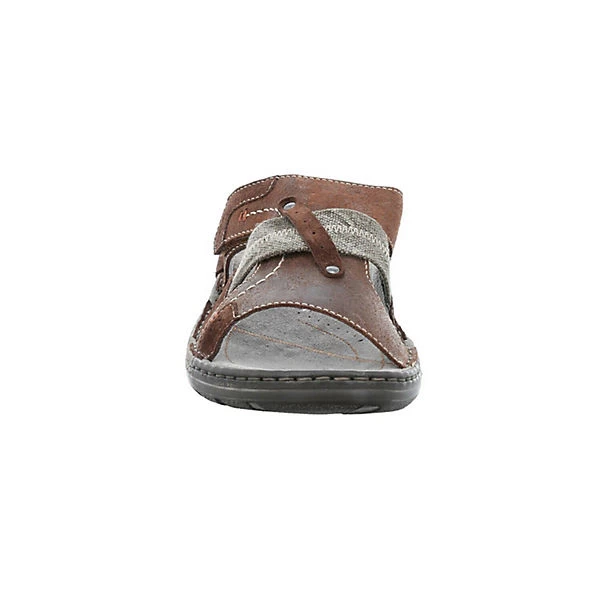 Josef Seibel Herren-Sandale John 3, Braun Klassische Sandalen - Braun-kombi – Bild 4