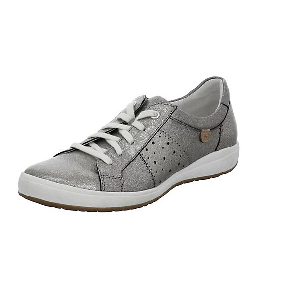 Josef Seibel Damen-Sneaker Caren 01, Platin Sneakers Low - Grau