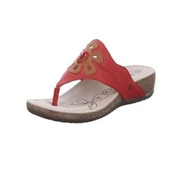 Josef Seibel Damen Zehentrenner Natalya 09 | Rot Natalya 9, Rot Zehentrenner - Rot-kombi