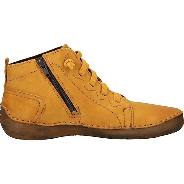 Josef Seibel Stiefelette Schnürstiefeletten - Gelb – Bild 4