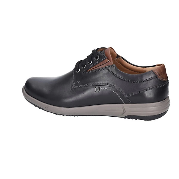 Josef Seibel Schnürhalbschuhe Schnürschuhe - Schwarz – Bild 2