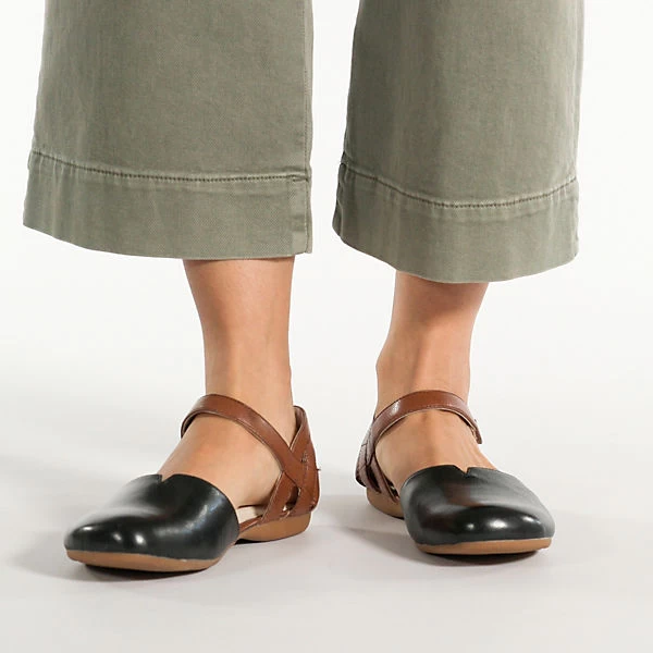 Josef Seibel Fiona 67 Komfort-Ballerinas - Schwarz-kombi – Bild 2