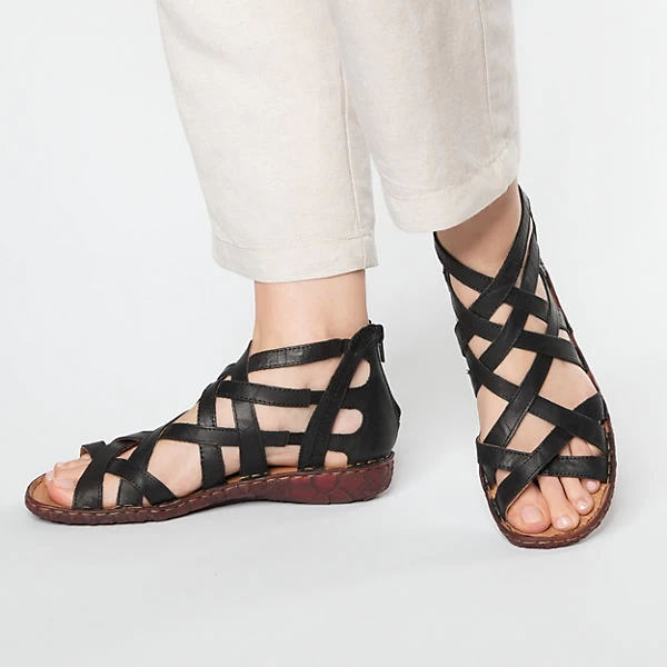 Josef Seibel Rosalie 17 Komfort-Sandalen - Schwarz-kombi – Bild 2