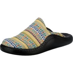 Monaco D150 Pantoletten - Gelb-kombi