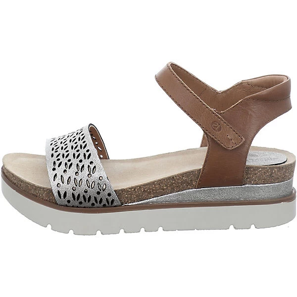 Josef Seibel Clea 09 | Sandale Für Damen | Grau Clea 09, Platin-kombi Klassische Sandalen - Grau-kombi – Bild 2