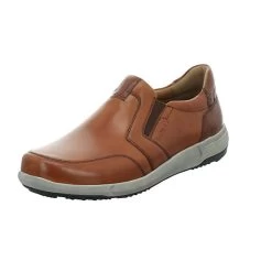 Josef Seibel Herren Slipper Enrico 18 | Braun Enrico 18, Cognac-kombi Komfort-Slipper - Cognac