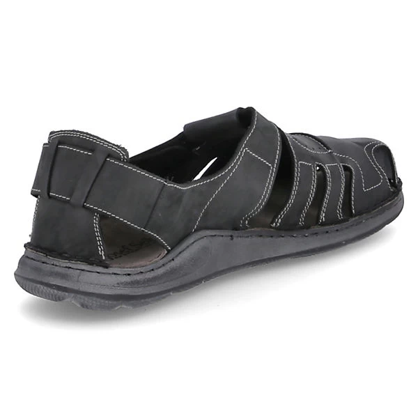 Josef Seibel Sandalen MAVERICK 01 Klassische Sandalen - Schwarz – Bild 3