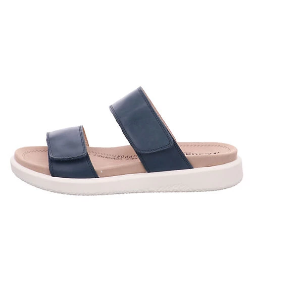 Albi 03 Komfort-Pantoletten - Blau – Bild 2