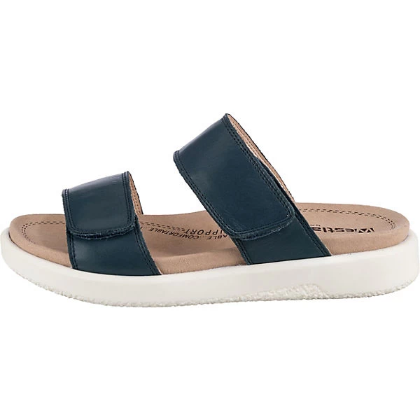 Albi 03 Komfort-Pantoletten - Blau – Bild 3