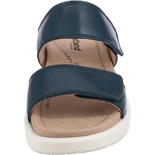 Albi 03 Komfort-Pantoletten - Blau – Bild 4