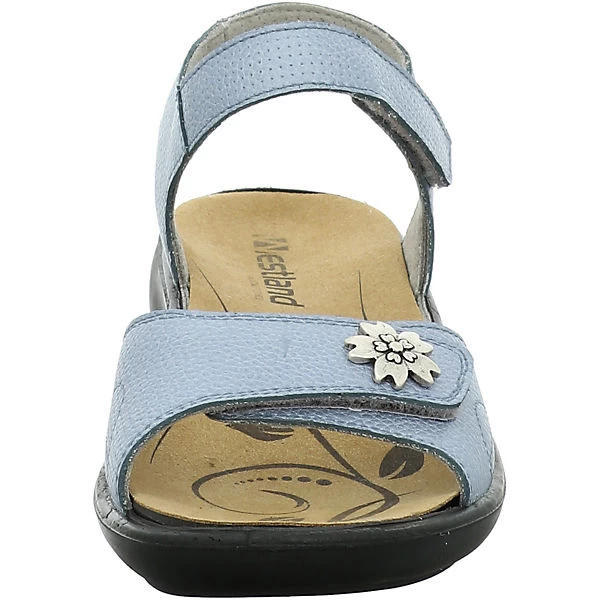 Damen Sandale Ibiza 115 | Blau Ibiza 115, Hellblau Klassische Sandalen - Hellblau – Bild 4