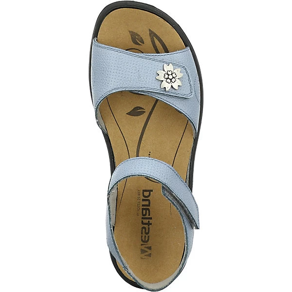 Damen Sandale Ibiza 115 | Blau Ibiza 115, Hellblau Klassische Sandalen - Hellblau – Bild 6