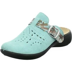 Korsika 345 | Clog Für Damen | Grün Korsika 345, Türkis-kombi Clogs - Türkis-kombi