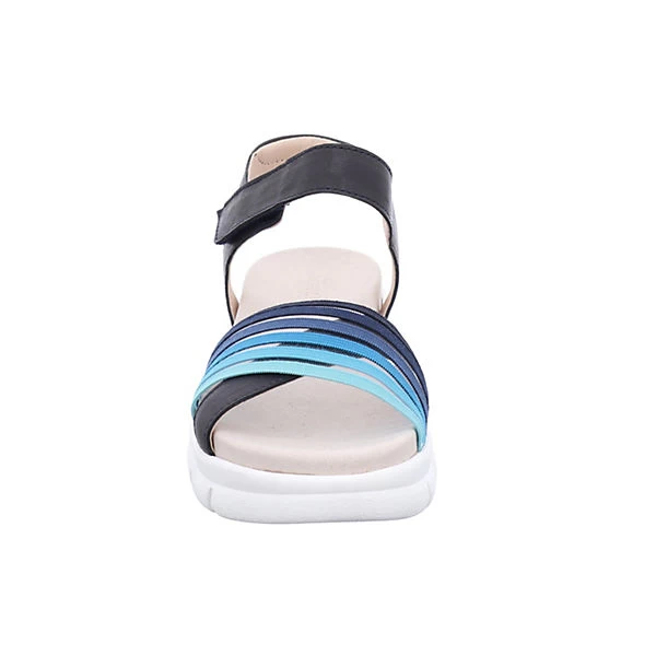 Damen Sandale Andorra 01 | Blau Andorra 01, Dunkelblau-multi Klassische Sandalen - Dunkelblau – Bild 5