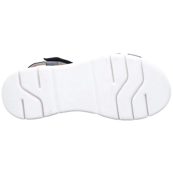 Damen Sandale Andorra 01 | Blau Andorra 01, Dunkelblau-multi Klassische Sandalen - Dunkelblau – Bild 8