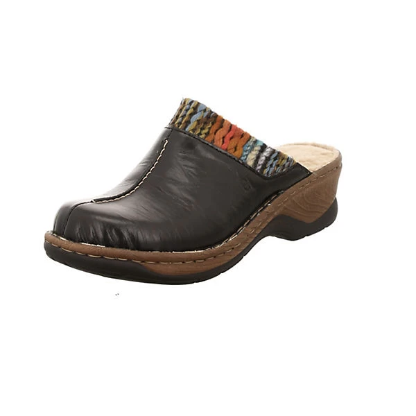 Josef Seibel Catalonia 59 | Clog Für Damen | Schwarz Catalonia 59, Schwarz-multi Clogs - Schwarz-kombi