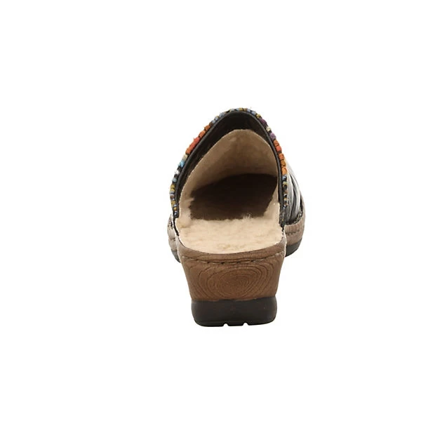 Josef Seibel Catalonia 59 | Clog Für Damen | Schwarz Catalonia 59, Schwarz-multi Clogs - Schwarz-kombi – Bild 6