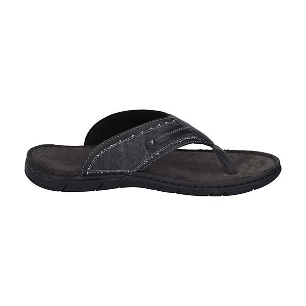 Josef Seibel Paul 57 | Zehentrenner Für Herren | Schwarz Paul 57, Schwarz Klassische Sandalen - Schwarz – Bild 3