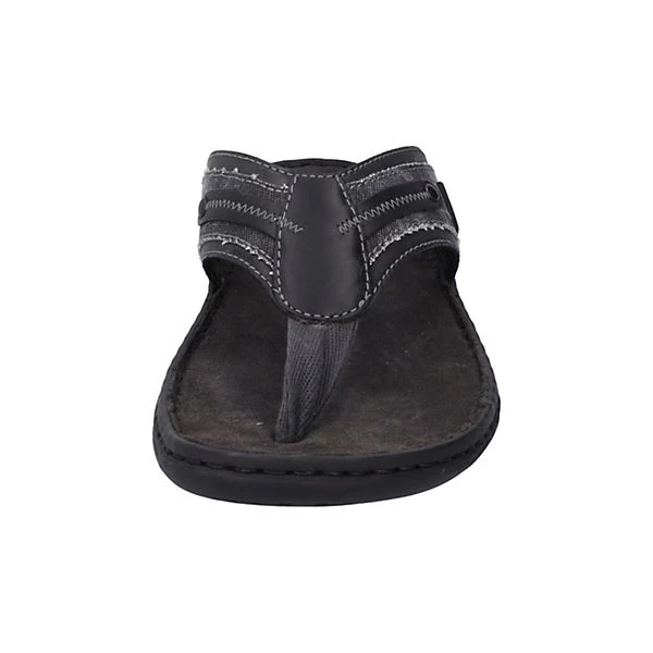 Josef Seibel Paul 57 | Zehentrenner Für Herren | Schwarz Paul 57, Schwarz Klassische Sandalen - Schwarz – Bild 4