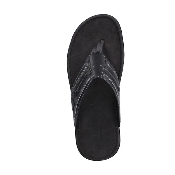 Josef Seibel Paul 57 | Zehentrenner Für Herren | Schwarz Paul 57, Schwarz Klassische Sandalen - Schwarz – Bild 6
