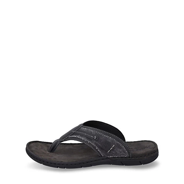 Josef Seibel Paul 57 | Zehentrenner Für Herren | Schwarz Paul 57, Schwarz Klassische Sandalen - Schwarz – Bild 7