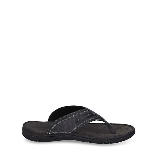 Josef Seibel Paul 57 | Zehentrenner Für Herren | Schwarz Paul 57, Schwarz Klassische Sandalen - Schwarz – Bild 9