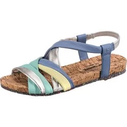 Josef Seibel Henriette 03 Riemchensandalen - Blau-kombi