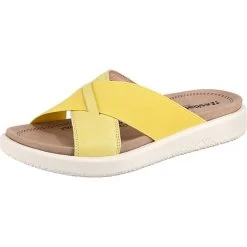 Albi 05 Komfort-Pantoletten - Gelb