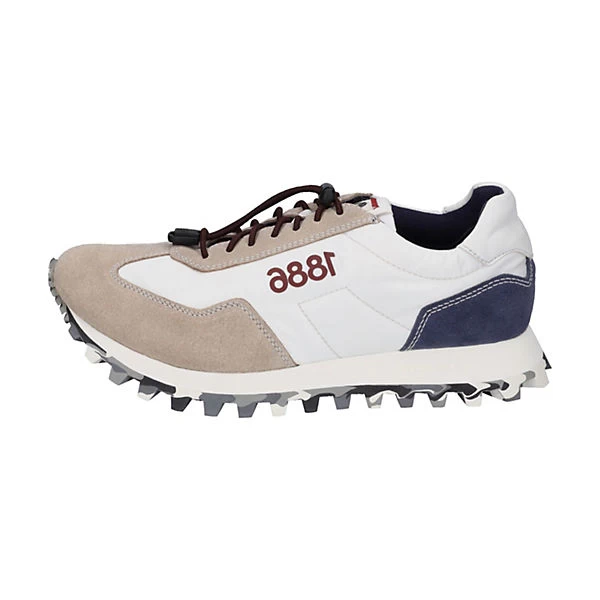 Josef Seibel Clyde 01 | Sneaker Für Herren | Beige Clyde 01, Beige-blau Sneakers Low - Beige/blau