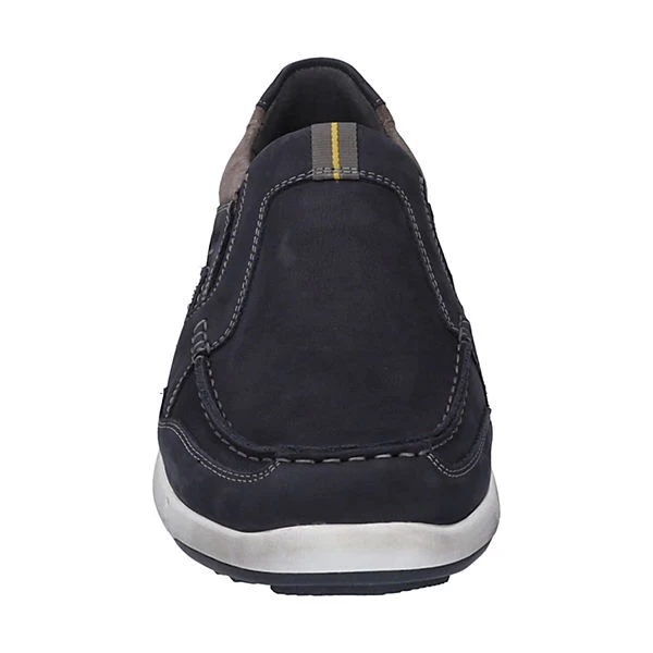 Josef Seibel Enrico 19 | Slipper Für Herren | Blau Enrico 19, Indigo-kombi Komfort-Slipper - Indigo – Bild 4