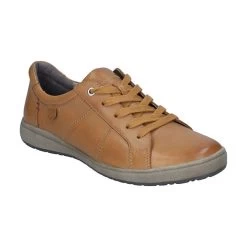 Josef Seibel Caren 42 | Sneaker Für Damen | Beige Caren 42, Camel Sportliche Halbschuhe - Camel