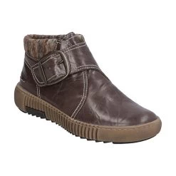 Josef Seibel Maren 25 | Stiefelette Für Damen | Grau Maren 25, Anthrazit-kombi Klassische Stiefeletten - Anthrazit