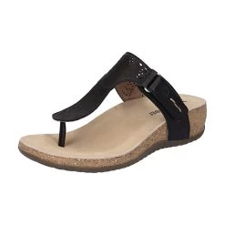 Josef Seibel Natalya 17 | Zehentrenner Für Damen | Schwarz Natalya 17, Schwarz Zehentrenner - Schwarz