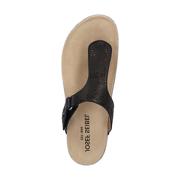 Josef Seibel Natalya 17 | Zehentrenner Für Damen | Schwarz Natalya 17, Schwarz Zehentrenner - Schwarz – Bild 7