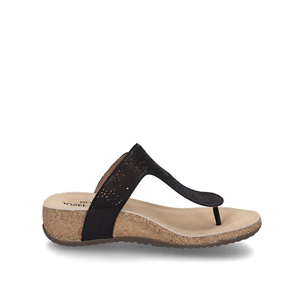 Josef Seibel Natalya 17 | Zehentrenner Für Damen | Schwarz Natalya 17, Schwarz Zehentrenner - Schwarz – Bild 10