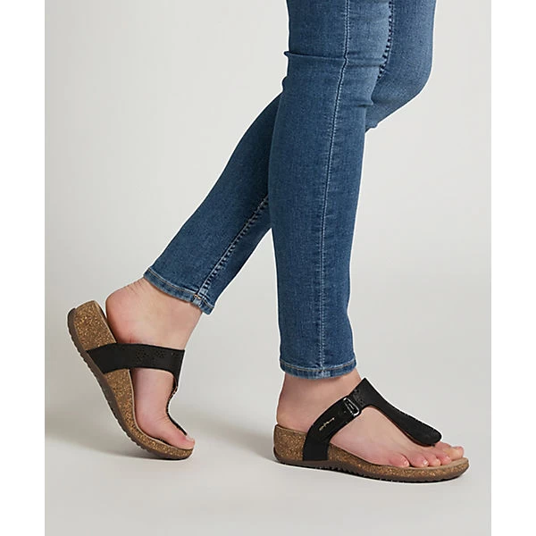 Josef Seibel Natalya 17 | Zehentrenner Für Damen | Schwarz Natalya 17, Schwarz Zehentrenner - Schwarz – Bild 15