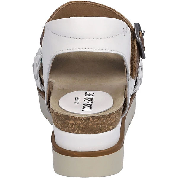 Josef Seibel Sandalen Riemchensandaletten - Braun/weiß – Bild 5