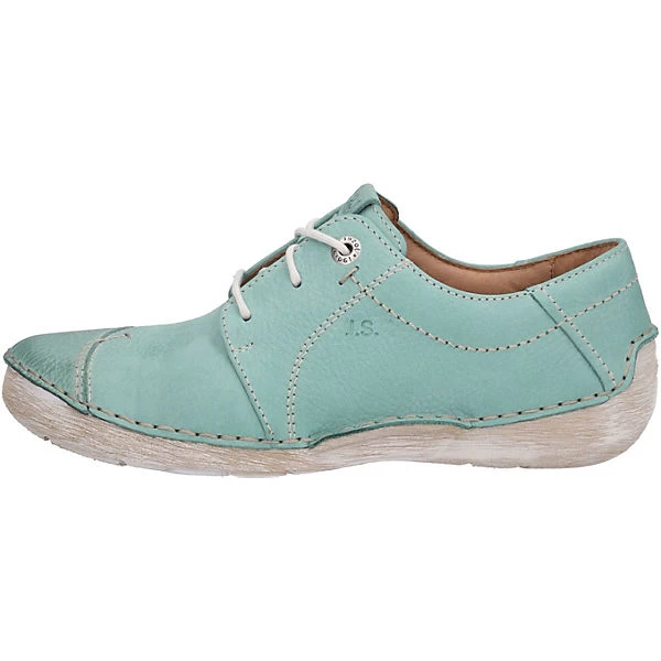 Josef Seibel Halbschuhe Schnürschuhe - Mint – Bild 2