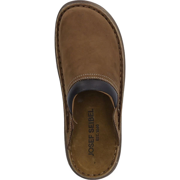 Josef Seibel Max | Clog Für Herren | Braun Max, Cognac-kombi Clogs - Cognac – Bild 9