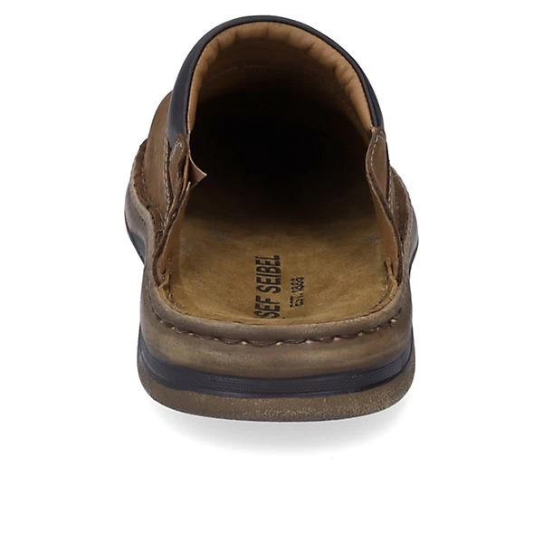 Josef Seibel Max | Clog Für Herren | Braun Max, Cognac-kombi Clogs - Cognac – Bild 13