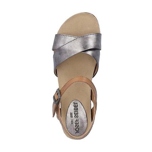 Josef Seibel Clea 10 | Sandale Für Damen | Grau Clea 10, Anthrazit-kombi Klassische Sandalen - Anthrazit – Bild 7