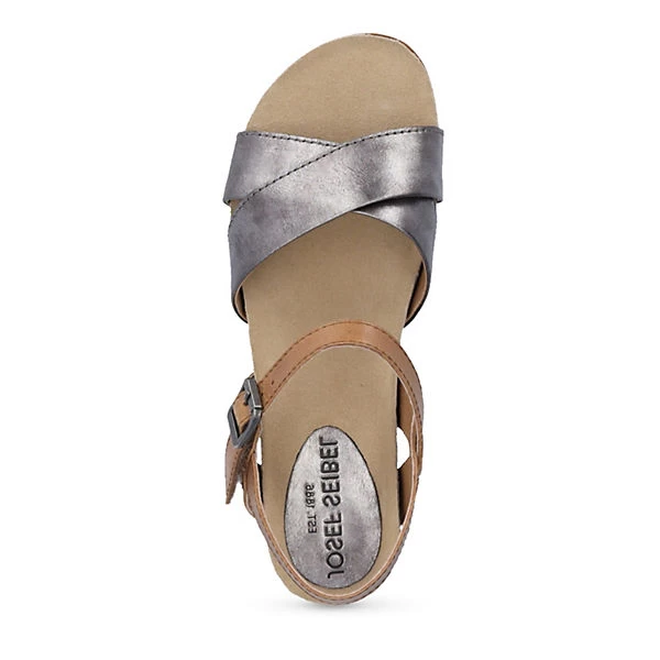 Josef Seibel Clea 10 | Sandale Für Damen | Grau Clea 10, Anthrazit-kombi Klassische Sandalen - Anthrazit – Bild 14